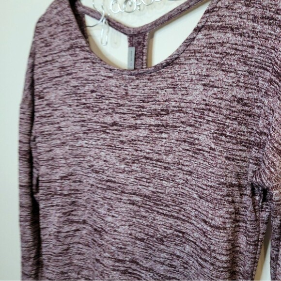 Athleta Pose Crossover Open Back Racerback Long Sleeve Top Size XS - Picture 2 of 10